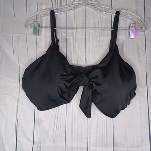 Swimsuits For All Black Bikini Top